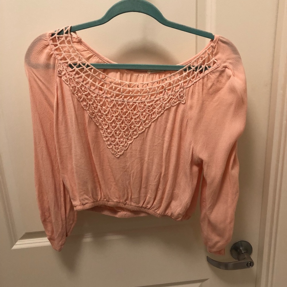 Light Pink Crop top